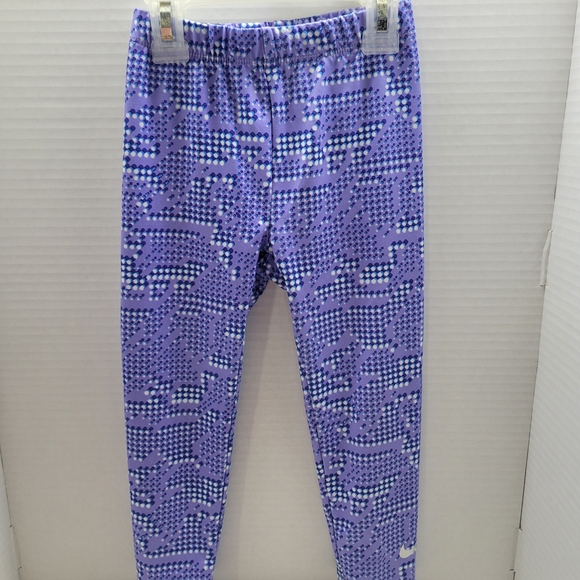 Nike Girls 4T Purple Tracksuit Set Jacket & Leggings - Picture 6 of 9